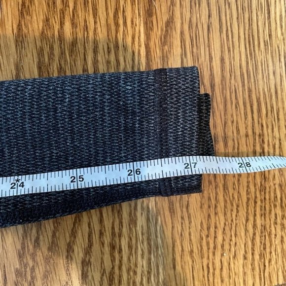 Prana Birdeye Caraway Spacedye Gray Black Leggings medium - Picture 9 of 10